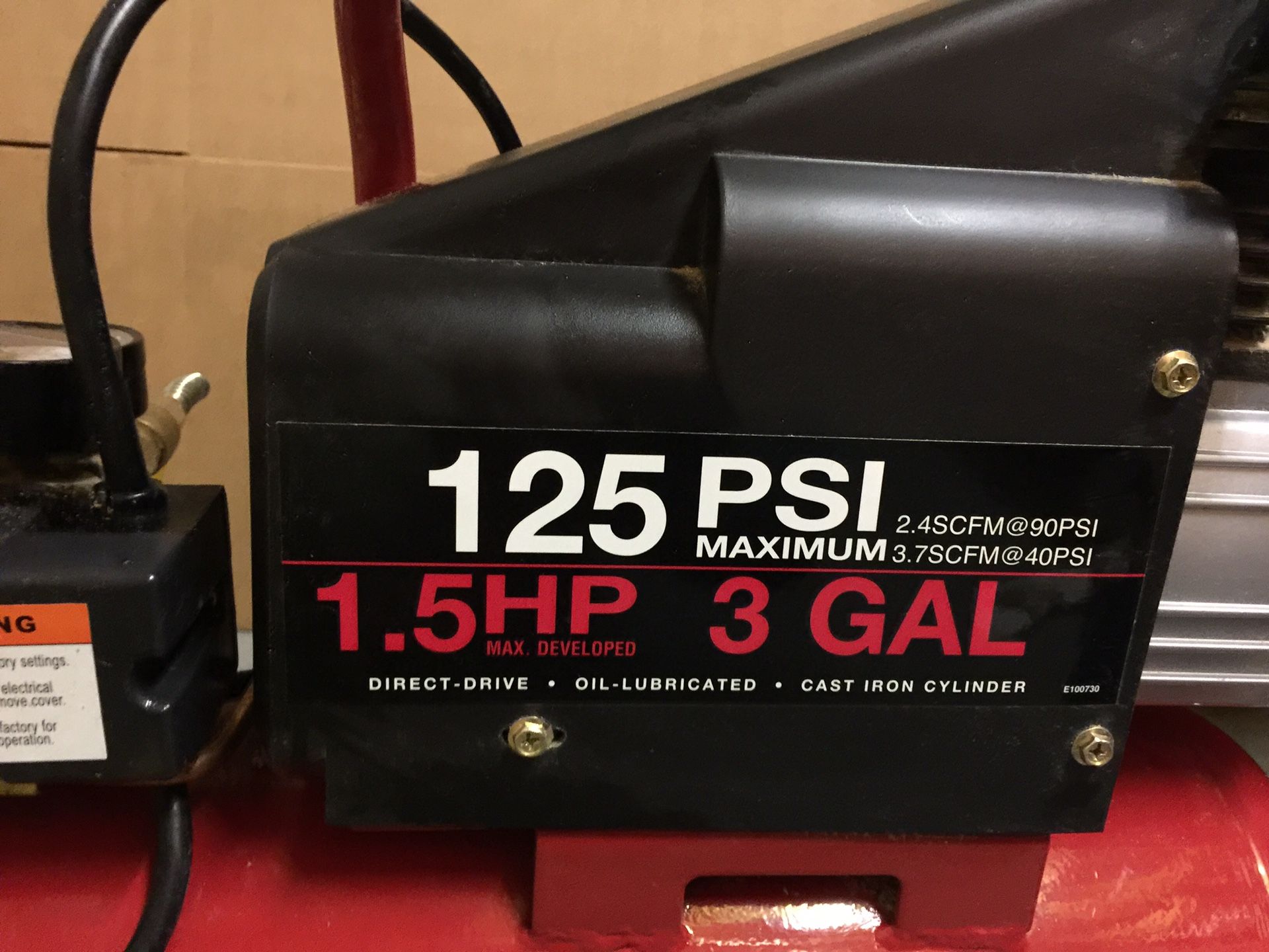 Craftsman air compressor model no 921 153101 for sale in exton pa