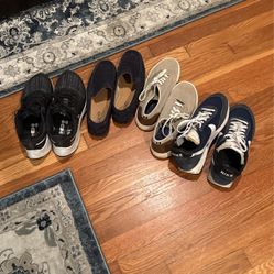 Nike, Aldo, and Nautica Pairs of Shoes