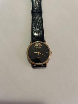 Stamper Quartz 14k Leaves Watch