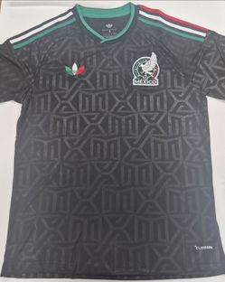 Mexico Color Black Soccer Jerseys