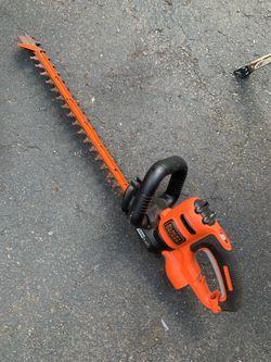 Black and Decker hedge trimmer saw edge