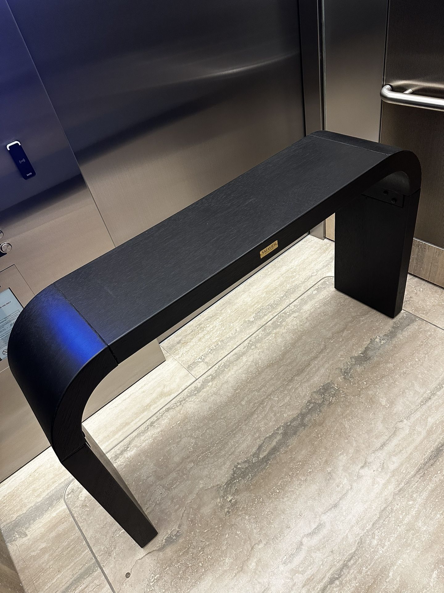 Curved Console Table