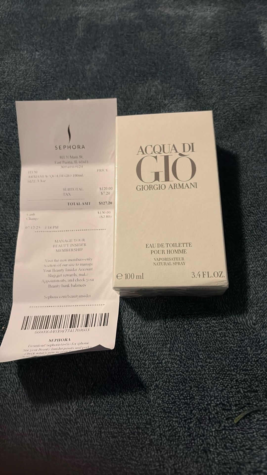 Acqua Di Gio Cologne