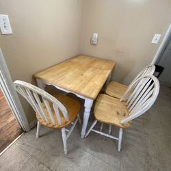 Kitchen Table Real Oak 