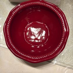 Pavilion Berry Soup  Bowls / Platos Para Sopa Pavilion Color Vino.