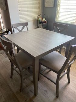 Table and chairs