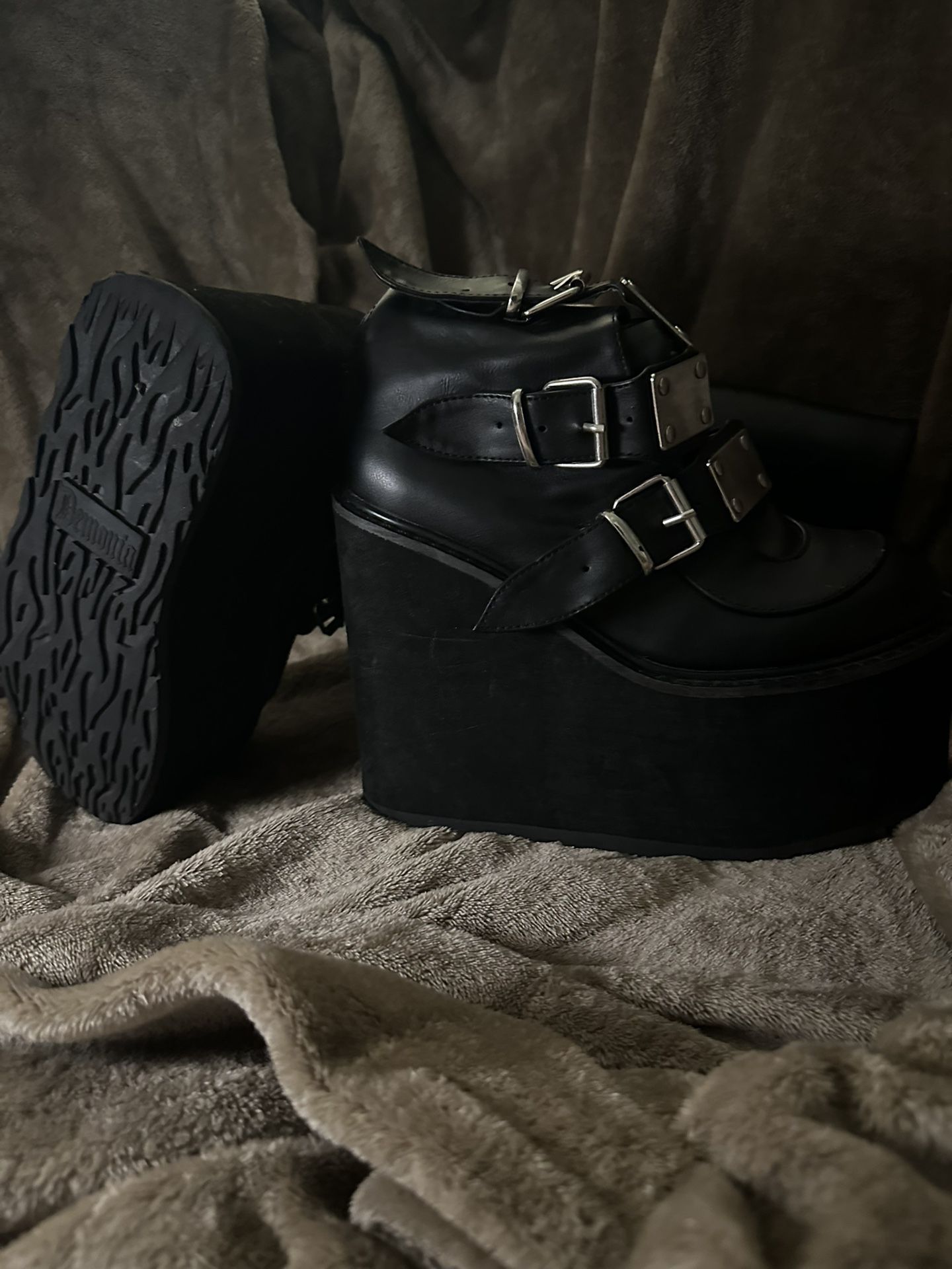 Demonia - Trinity Boots (BLACK)