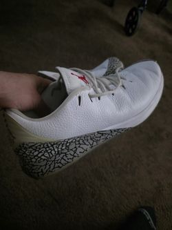 Nike Air Jordan ADG Golf Shoes White Cement Spikeless AR7995-100 Men Size 11.5