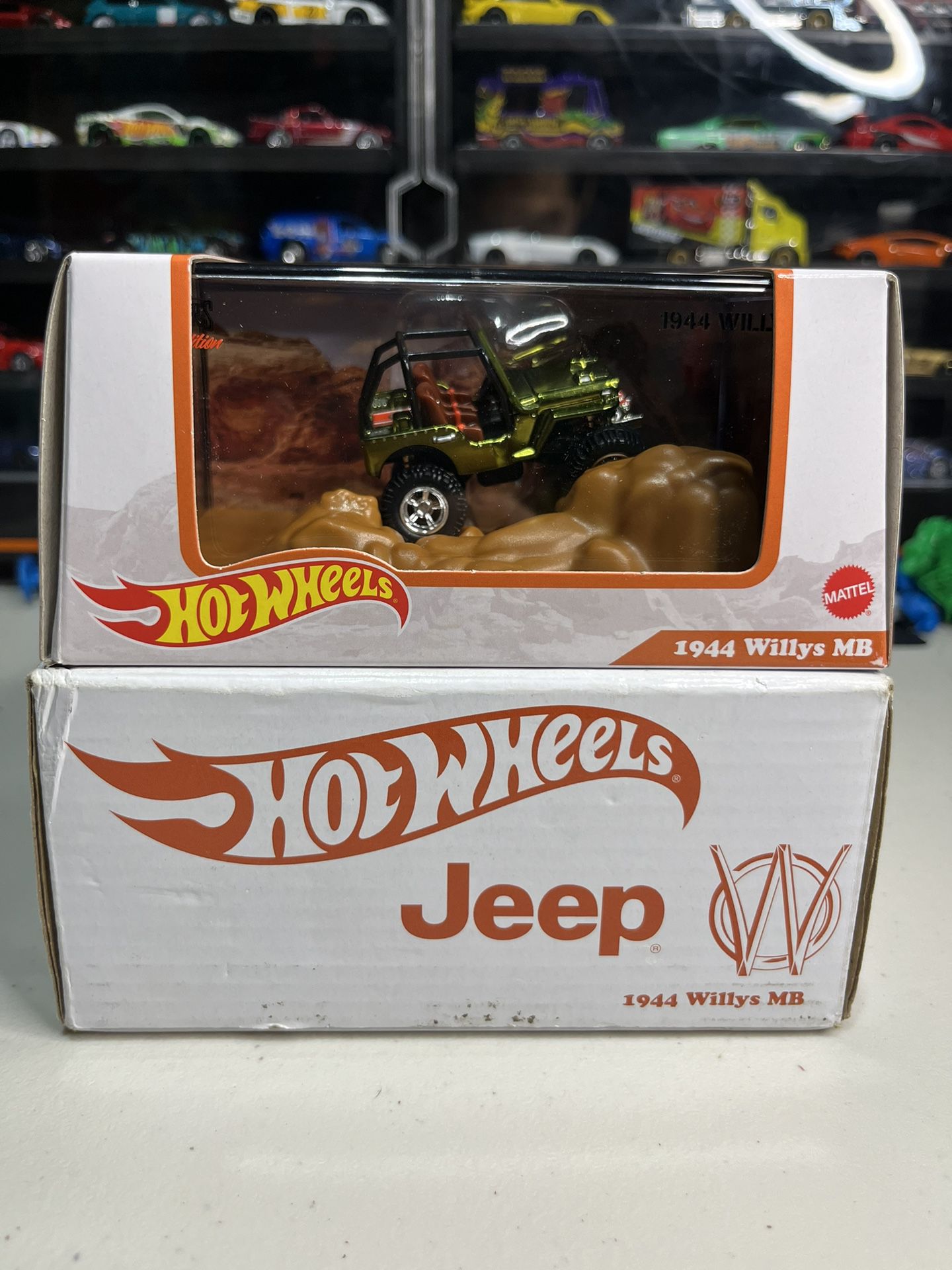 Hot Wheels Jeep 1944 Willy MD Green