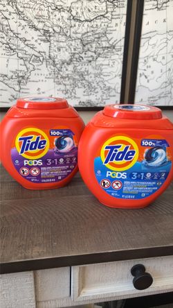 TWO tides pods containers total of 99 pods!