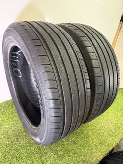 V188  255 50 20 105H  Michelin Primacy A/S  2 Used Tires 70% Life 