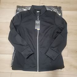 Women's callaway jackets nwt sz large balck