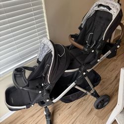 Mockingbird single to Double Stroller