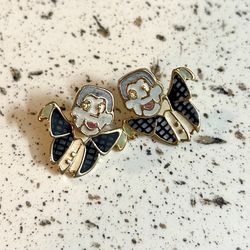 Vintage Frankenstein Halloween Earrings
