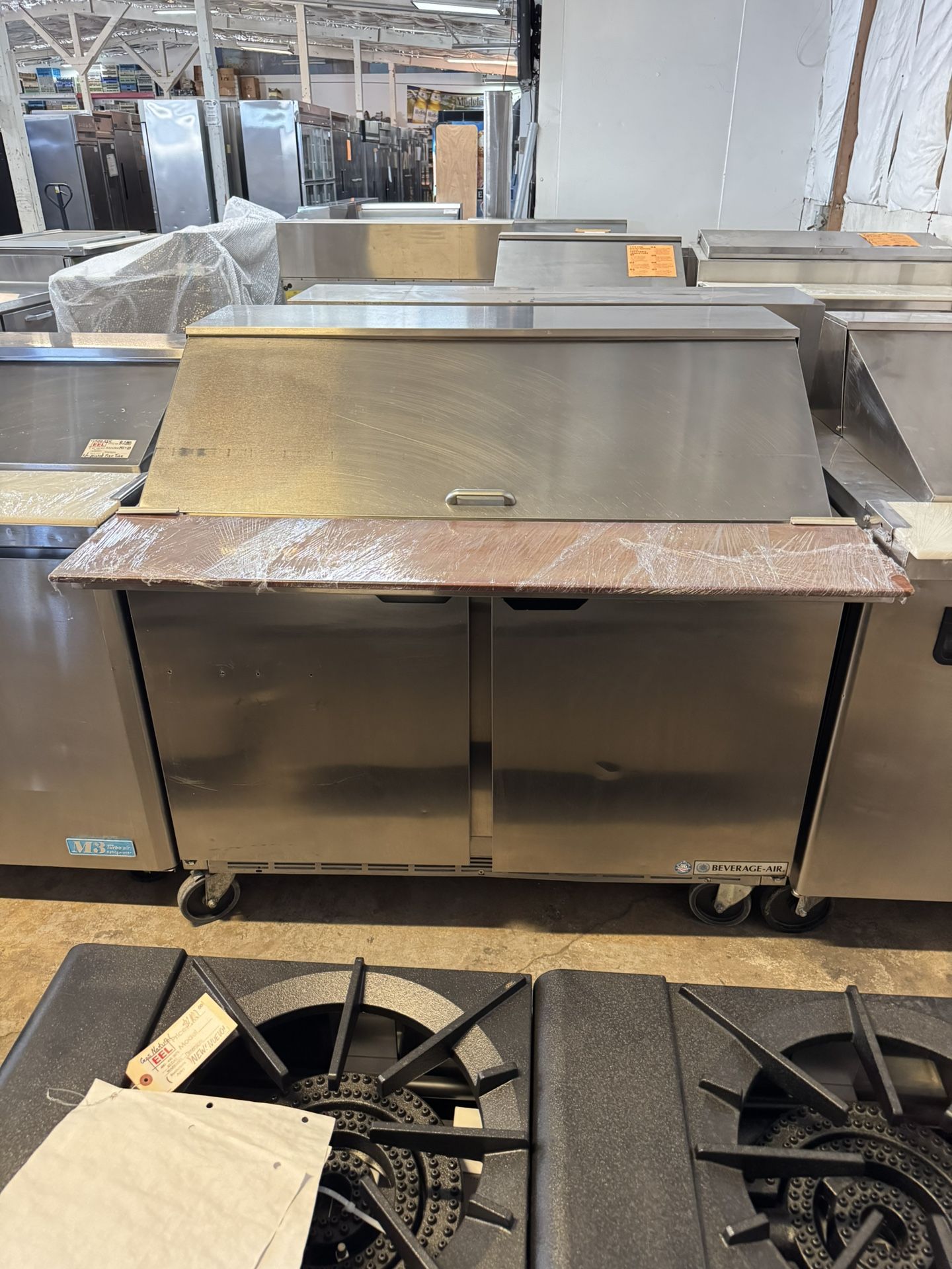 Megatop Refrigerated Prep table BEVERAGE AIR