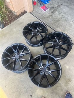 19 inch Black Rims