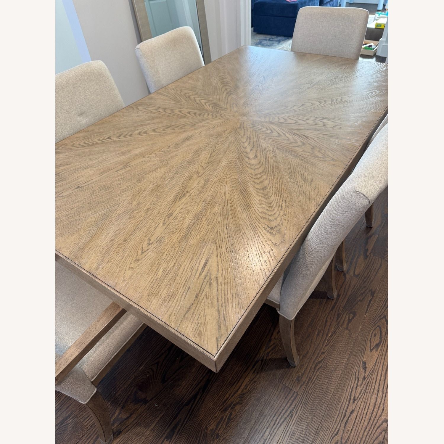 Altair Dining Furniture Set, 7-Pc. (Dining Table, 4 Side Chairs & 2 Arm Chairs) Macy's Exclusive