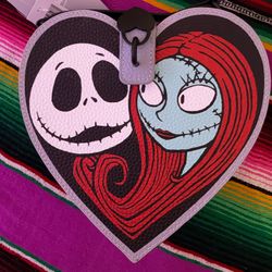 NEW- Disney Jack & Sully Heart Shaped Purse Nightmare Before Christmas