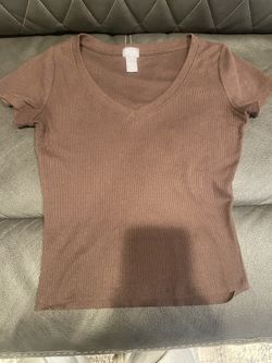 3 brown shirts all size small