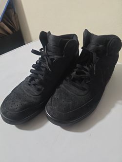Nike Black Suede High Tops Mens