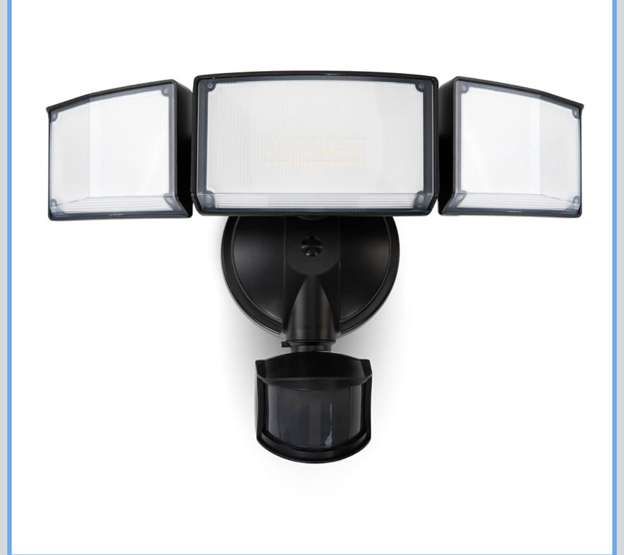 LUTEC 72W 7500LM LED Security Lights Motion Sensor Light K(61)