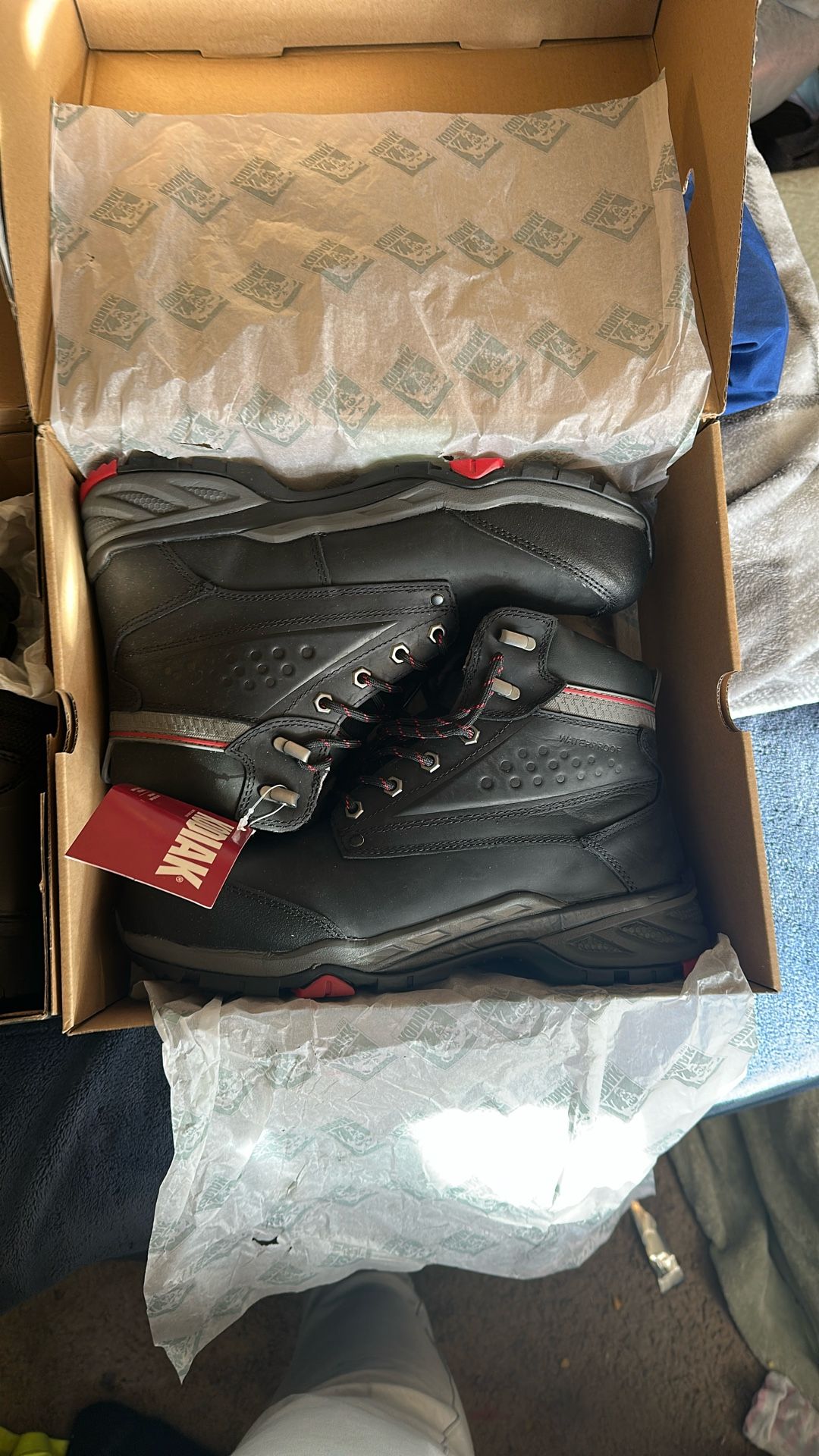 Steele Toe Boots 