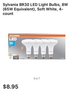 New LED light bulbs