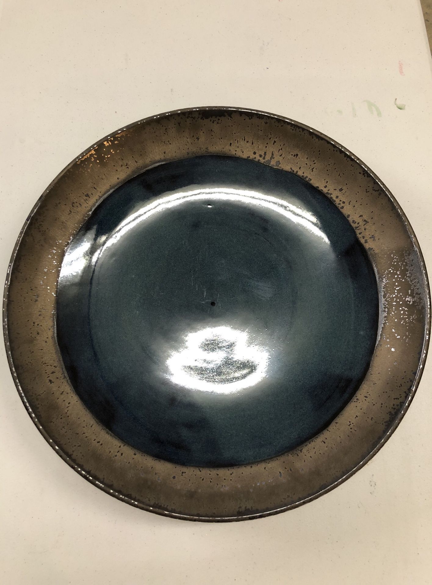 Large decorative plate 18” wide