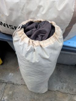 Vintage/Glamping Pop-Up Tent (Canvas Storage Bag - Needs Cleaning)