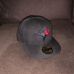 Black And Red Blue Jays Hat 7 3/4