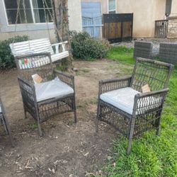 2 Pc Patio Chairs Outdoor Chairs Patio Furniture 🚗🚎🚎🆕