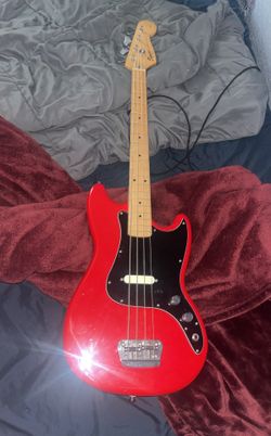 Fender Squier Bronco Bass guitar