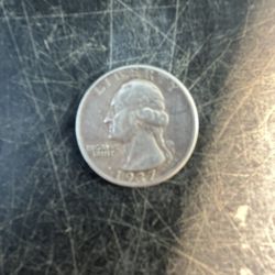 1937 Silver Quarter