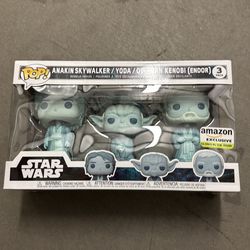 Funko pop Star Wars spirits glow exclusive