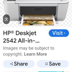 Hp Deskjey 2542 All In One..