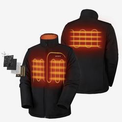 Ororo 4 Zone Heated Golf Jacket 