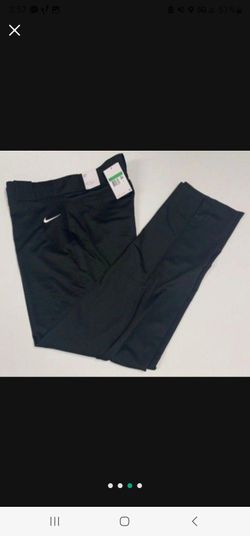 Brand New Nike Vapor Black Long Baseball Pants Youth Kids Size Large