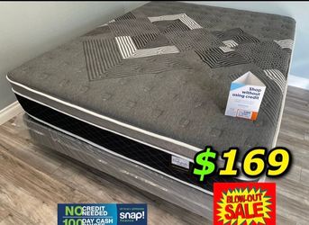 Full Oasis Thermal Comfort Europillow Top 12inch Matres!!