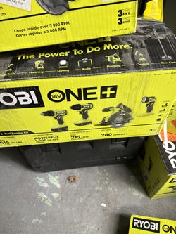 Ryobi 4- Tool Kit