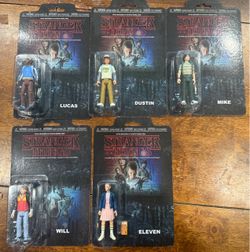 Stranger Things Action Figures Set of 5