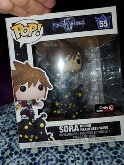 Sora Riding Heartless Wave Funko