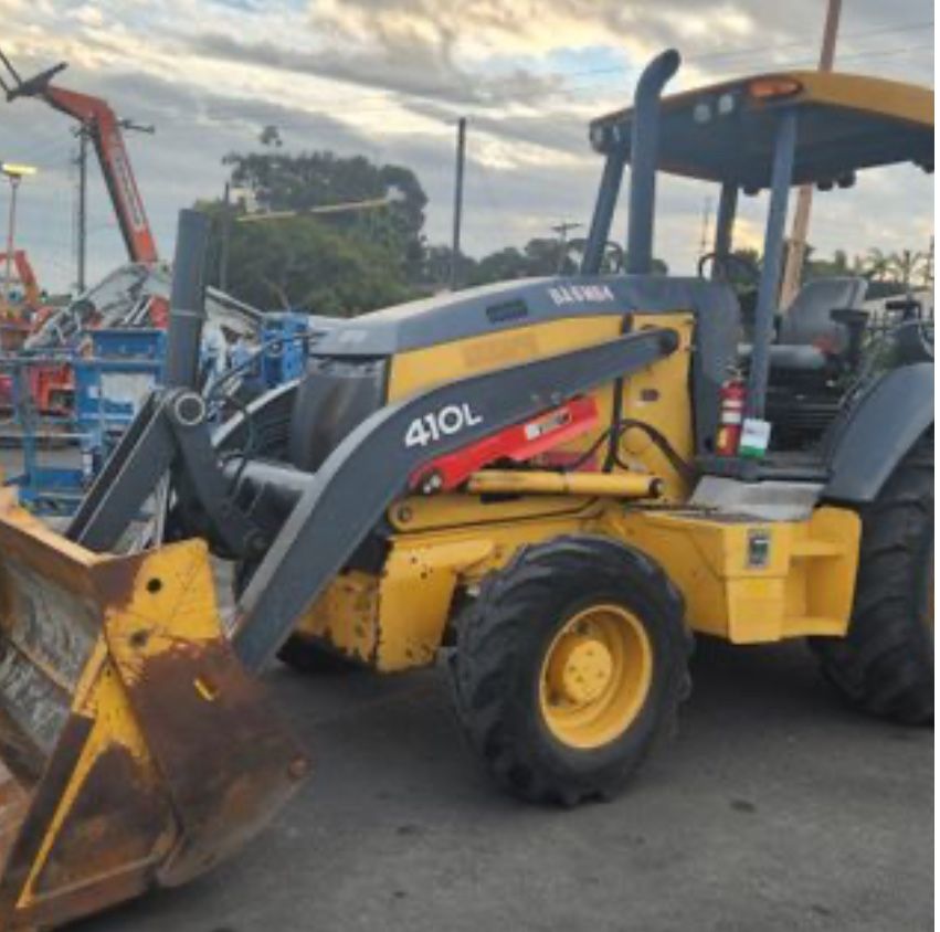 John Deere 410 Backhoe 