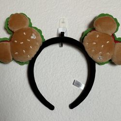 Tokyo Disney Hamburger Headband Ears 2024 