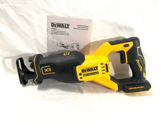 Brand new DeWalt XR 20 V brushless reciprocating saw. Retails for $229 for this model.