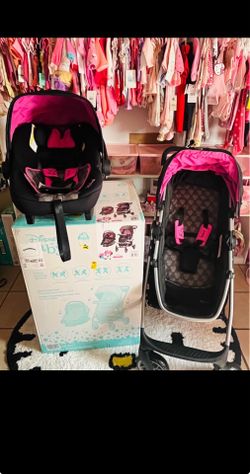 Minnie Mouse stroller system