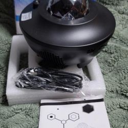 New Starry Projector Light with Bluetooth Speaker