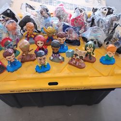 The Action Figurines Of Collection 