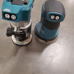 Makita 18v Router And Sander (TOOLS ONLY) 