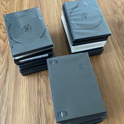 30 Empty DVD Cases In Avg to Good Condition 