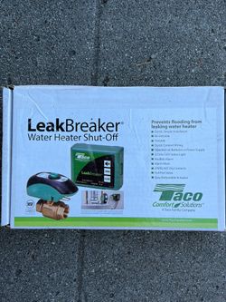 Taco automatic Emergency water heater shut off valve
